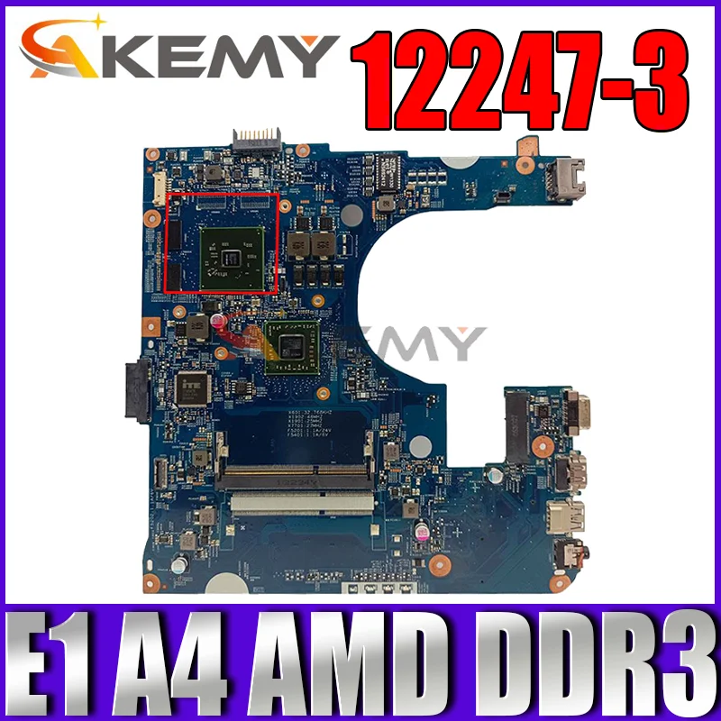 

E1-422G 12247-3 материнская плата для Acer Aspire E1 E1-422 E1-422G 12247-3 материнская плата для ноутбука, ПК, системная плата E1-2500 AMD DDR3L
