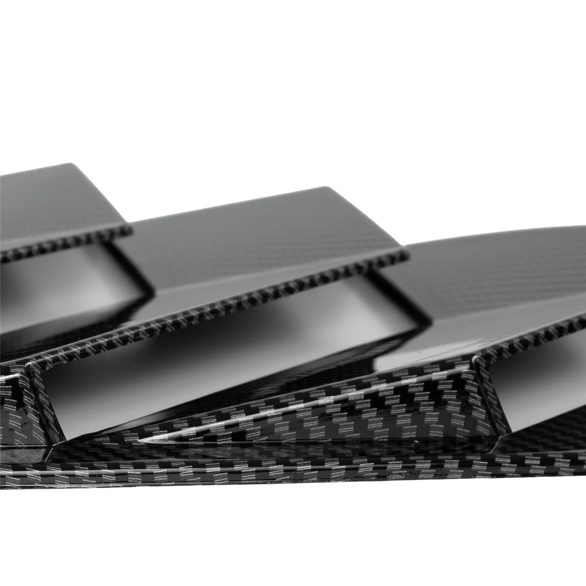 Цветная задняя боковая Решетка окна из углеродного волокна для Ford Focus MK3 ST RS Hatchback