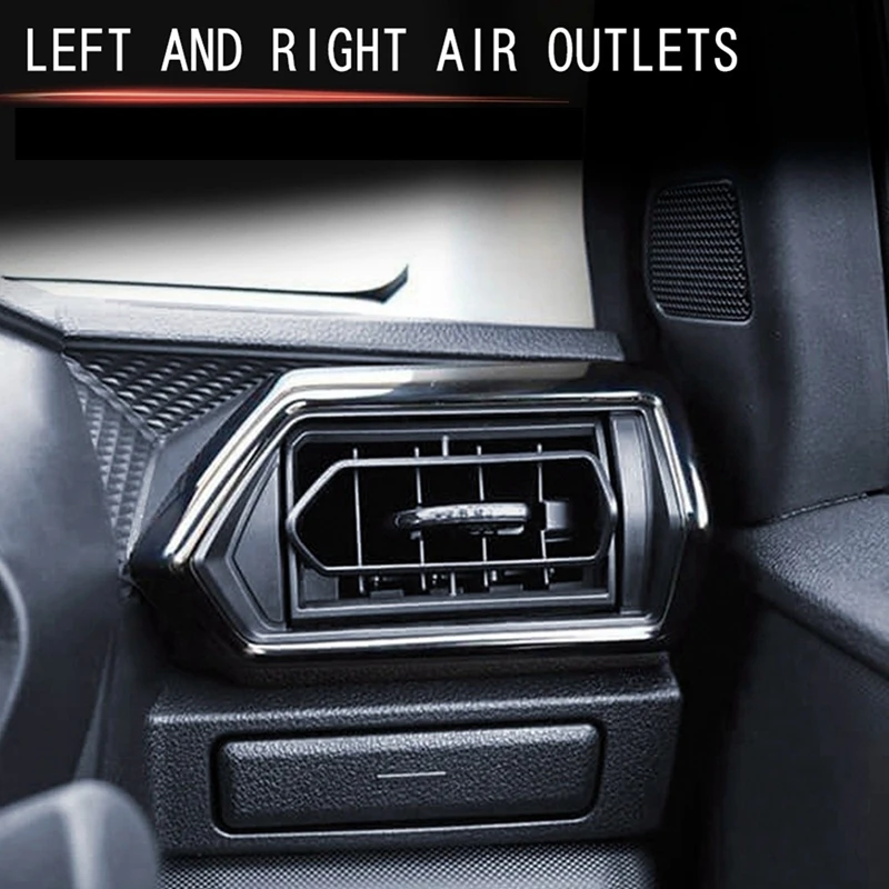 

2Pcs Air Conditioning Vent Cover Air Outlet Air Conditioning Vent Decorative Cover For Toyota Raize 2021