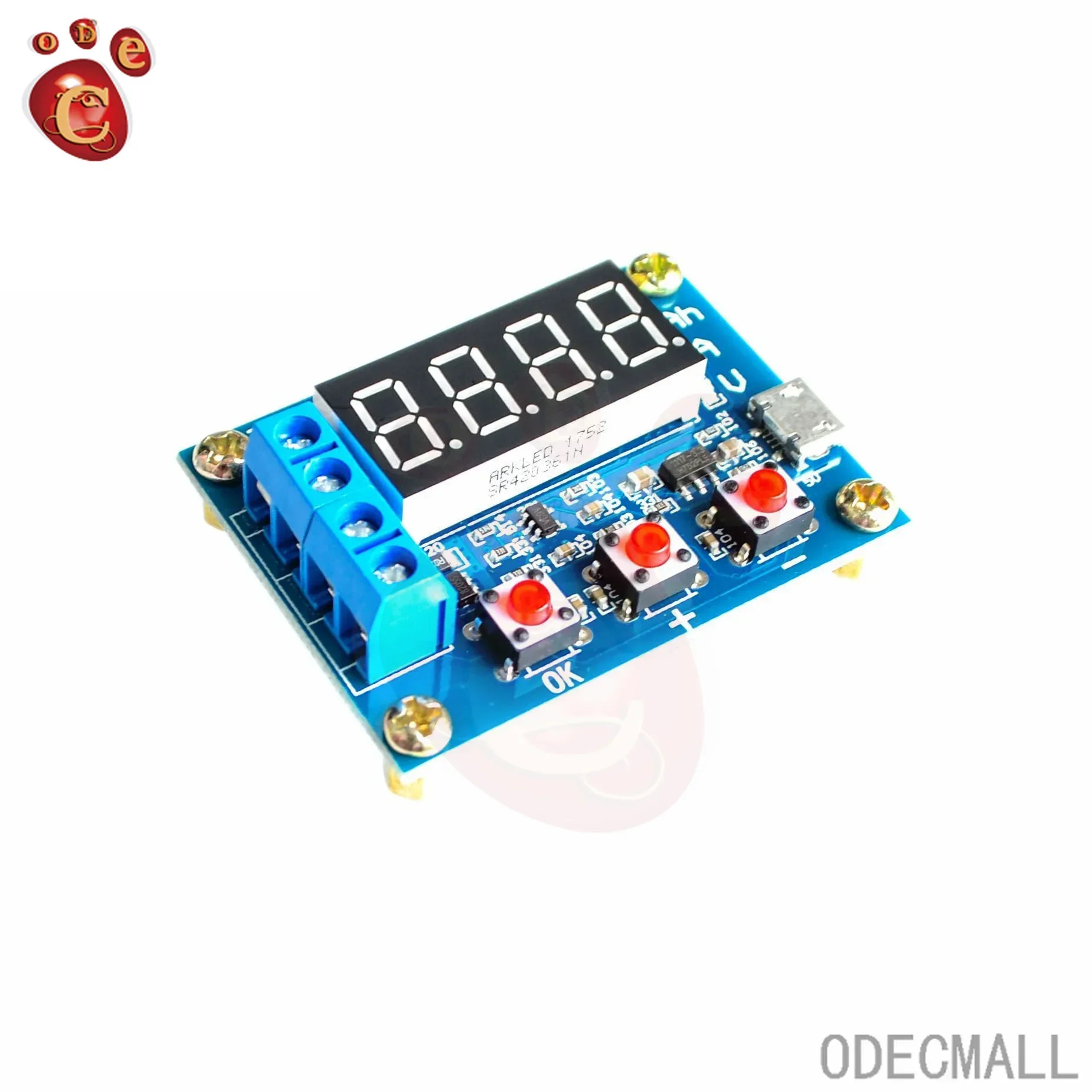 ZB2L3 Battery Tester LED Digital Display 18650 Lithium Power Supply Test Resistance Lead-acid Capacity Discharge Meter