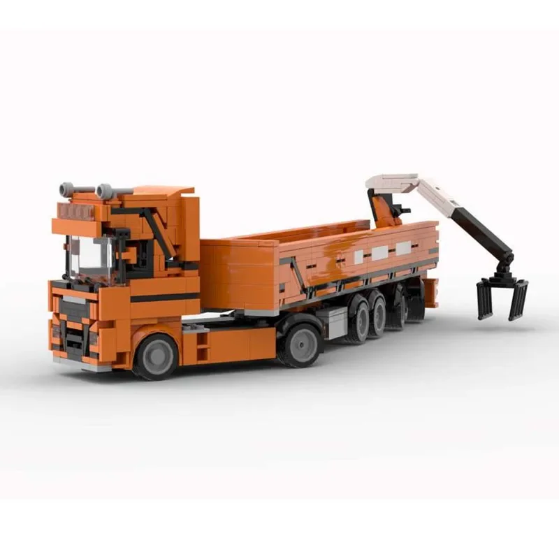 870 шт. Детский конструктор грузовик