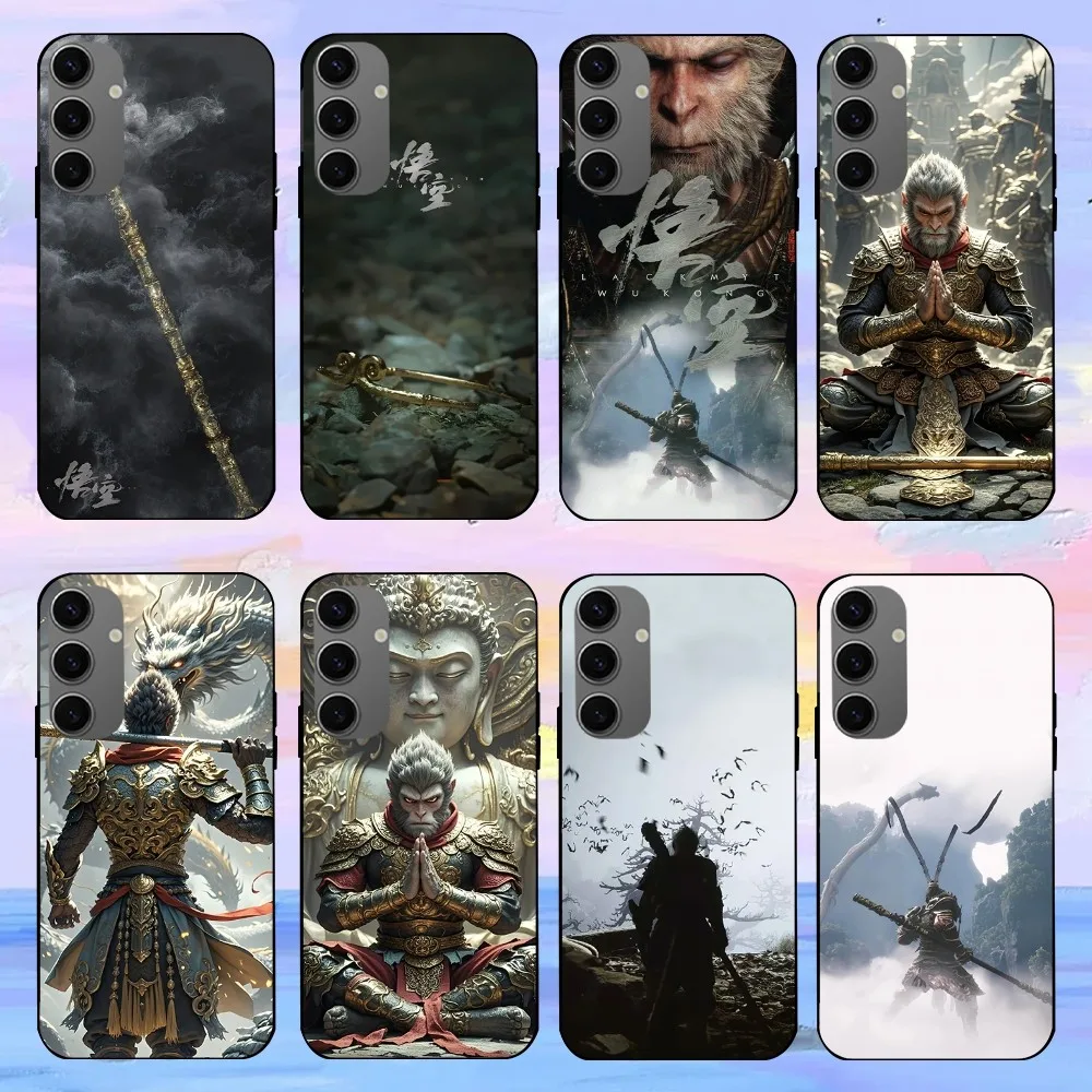 Чехол для телефона Game Black Myth W-WuKong Samsung Galaxy S21 S22 S23 S30 Note 10 20 Plus Lite FE ULTRA Shell