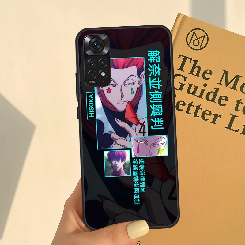 Чехол Hisoka hunter x для Xiaomi Redmi 12C 10A 10C 9C Note 12 Pro 11 10 9 8 10S 11S 12S |