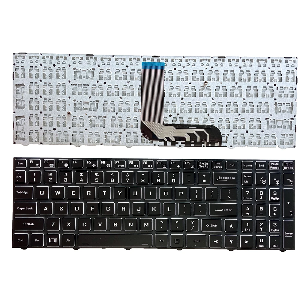 

Laptop Keyboard Protective Keypads White Edge Replacement for GX9