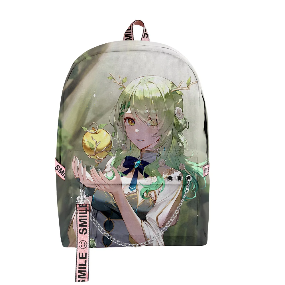 

Classic Hololive VTuber Ceres Fauna 3D Print School Bags Unisex Oxford Waterproof Notebook multifunction Travel Backpacks