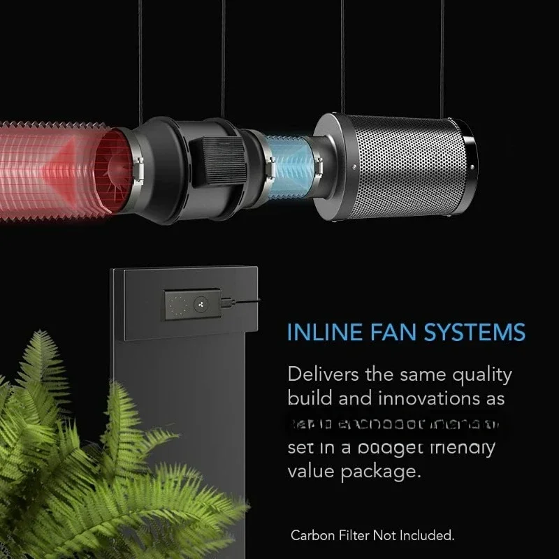 Комплект для фильтрации воздуха Infinity переменного тока 4 дюйма комбинированный