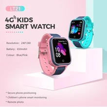 Lt21 Smart Watch Bluetooth Kids Watch Wearable Watch Emergency Call Phone Watch Ip67 Waterproof Childrens Smart Watch Location
