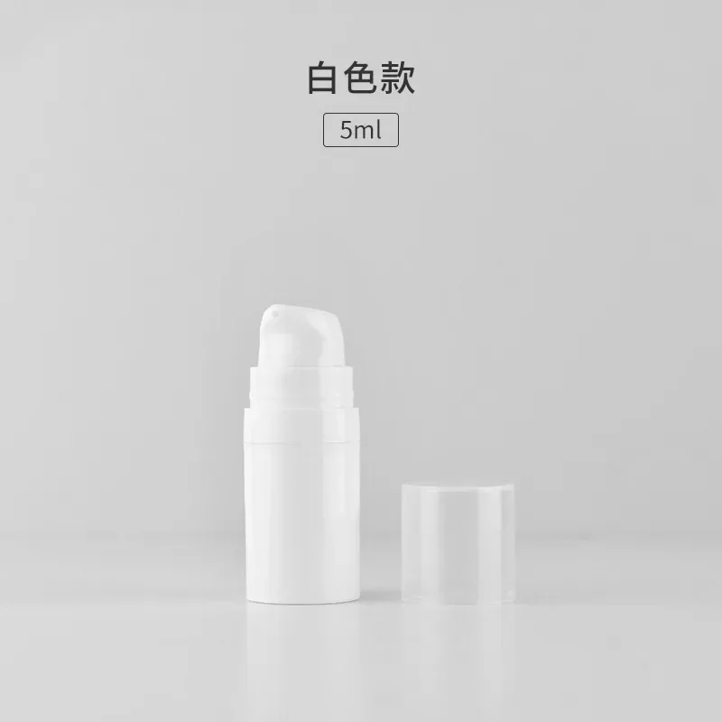 5/10/15 мл пустые бутылочки с безвоздушным насосом мини вакуумные косметические