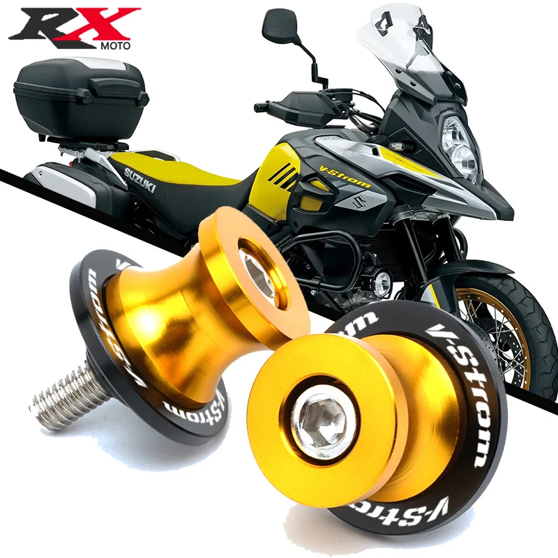 Катушки Swingarm, задняя подставка, винты-Слайдеры для Suzuki 2023 2022 2021 V-Открытый 250 1050 XT V Открытый 650 vдополнительный 800DE DL650 DL1000