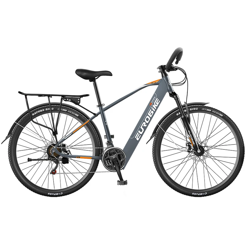 

29inch 21 Variable Speed Electric Bicycle Front And Rear Double Disc Brake All Terrain Hidden Battery Mountain Electric Bike