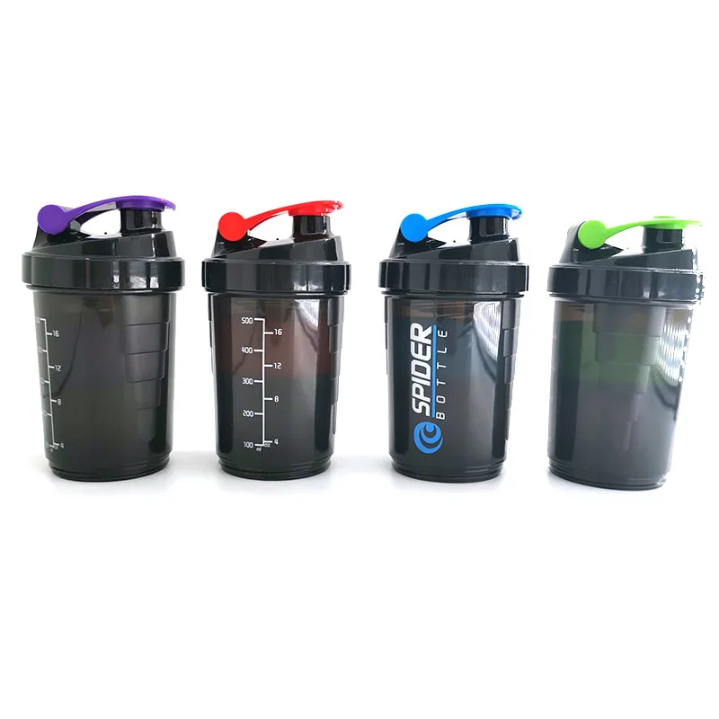 

3 Layers Shaker Protein Bottle Powder Shake Cup Large Capacity Water Bottle Plastic Mixing Cup Body-Building Exercise Bottle