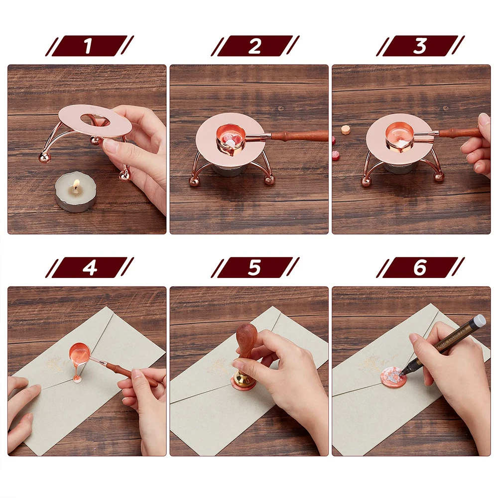 Штамп с сургучной печатью в виде лошади латунная головка для поздравительных