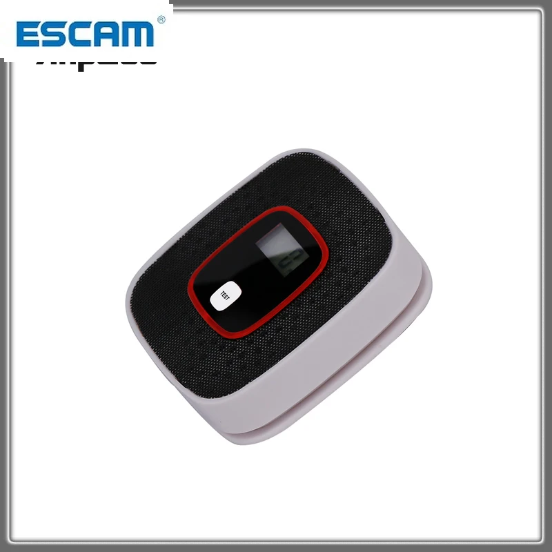

LCD Photoelectric Independent CO Gas Sensor Carbon Monoxide Poisoning Alarm Wireless CO Detector Voice alarm Home ESCAM AL616