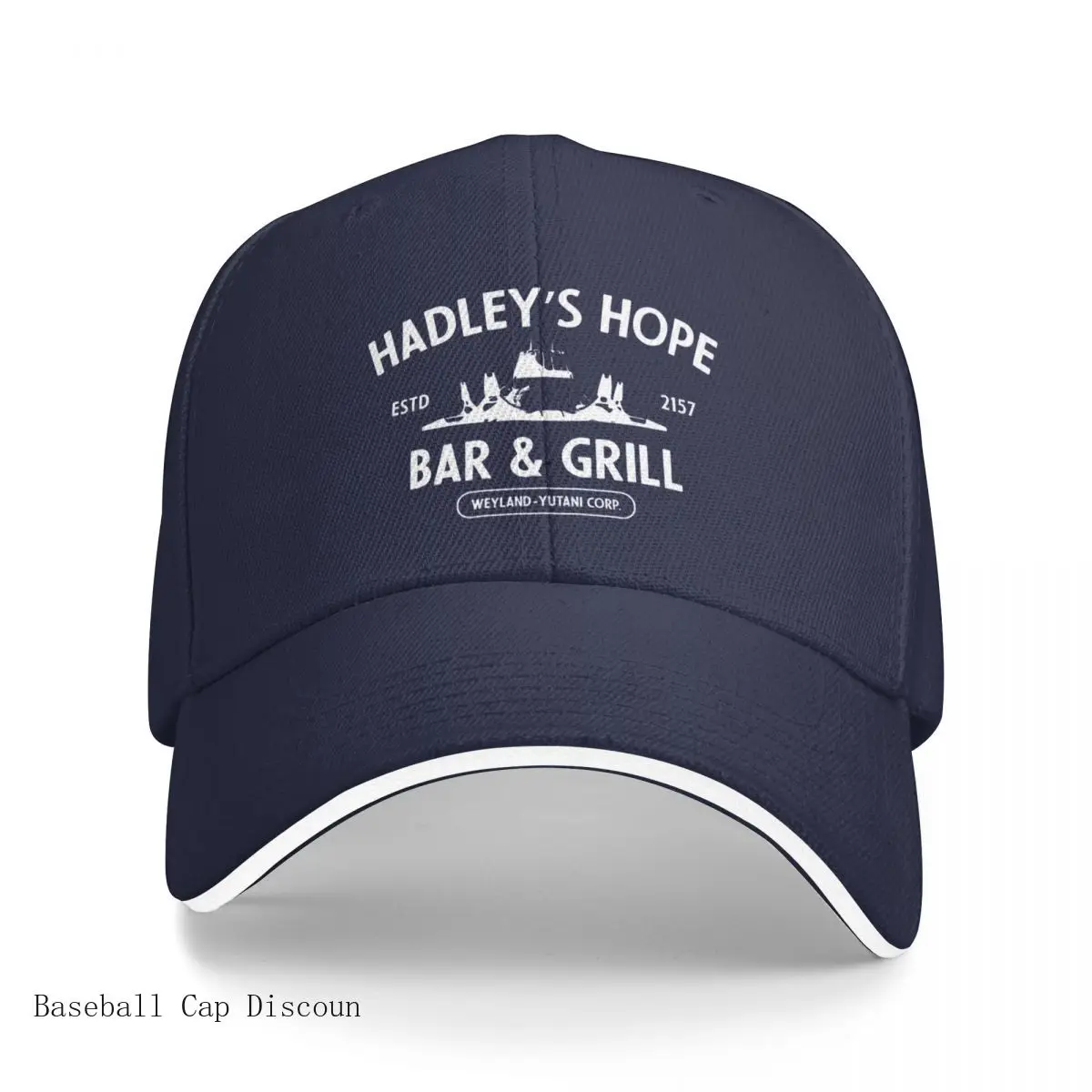 

New Hadley's Hope Bar & Grill (white) Cap Baseball Cap Beach Luxury Cap Sun Hats For Women Men's