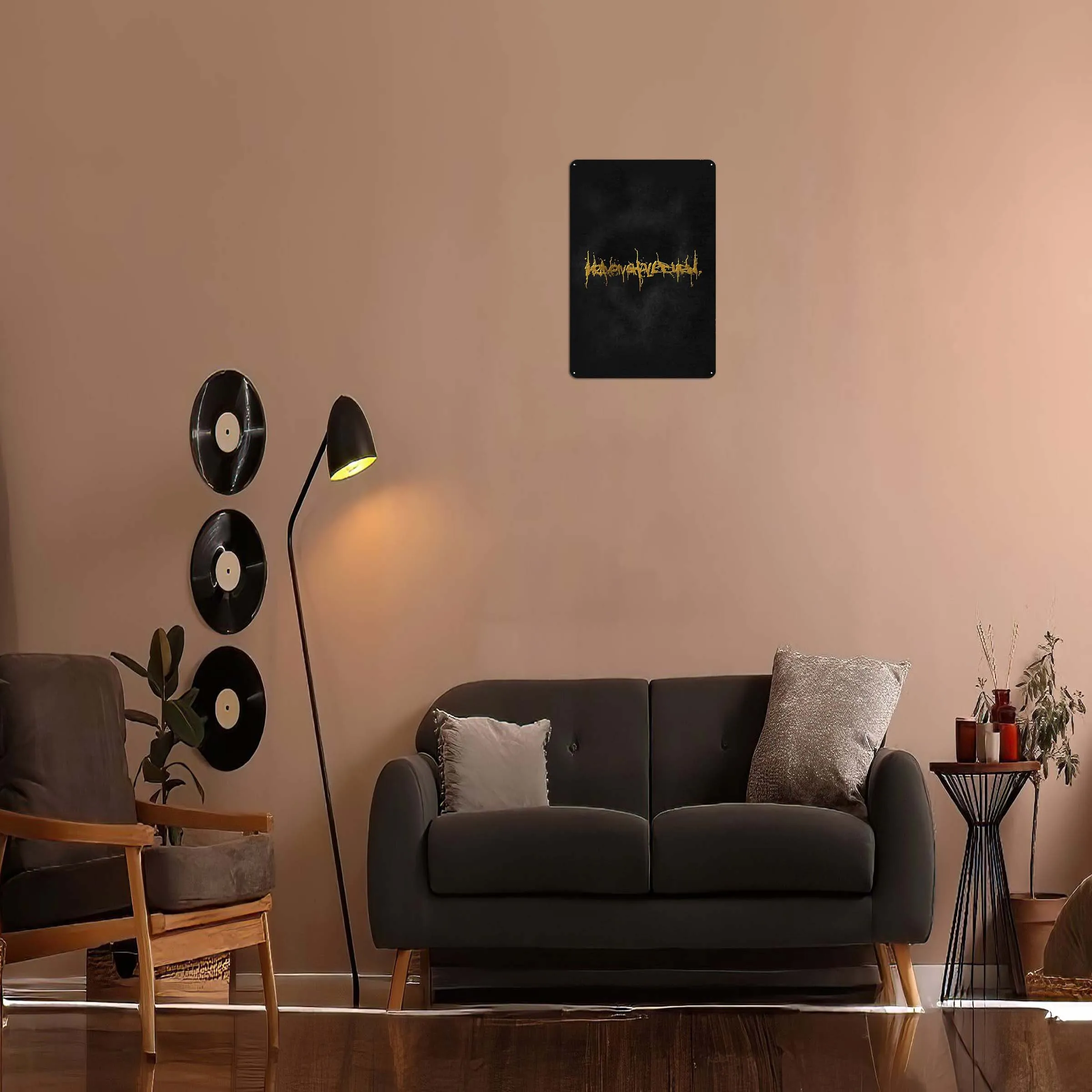 Небесные огнеупорные украшения для комнаты металлические знаки индивидуальное