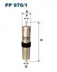 

PP976/1 fuel filter M57 D30 X5 E53 0306