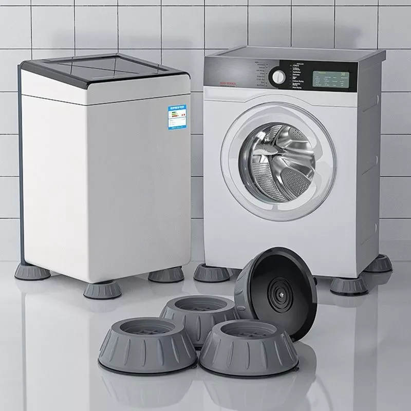 

Pad Anti Vibration Pads Washing Machine Silent Rubber Feet Refrigerator Base Fixed Non-Slip Bracket Furniture Accessories