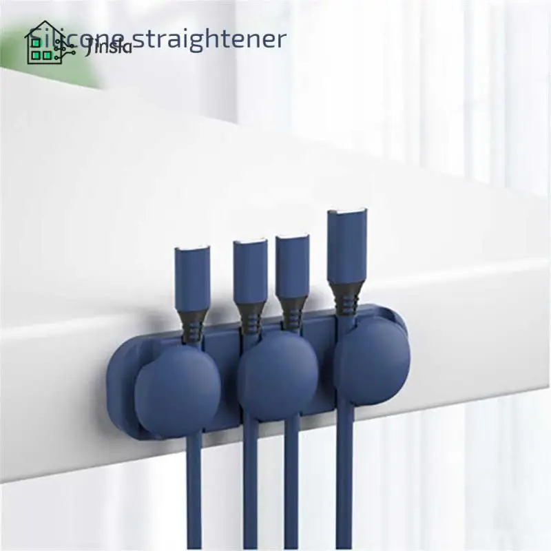 

Silicone Organizer Easy To Use Soft Silicone Data Cable Organizer Organize And Store Small And Portable Silicone Cable Manager