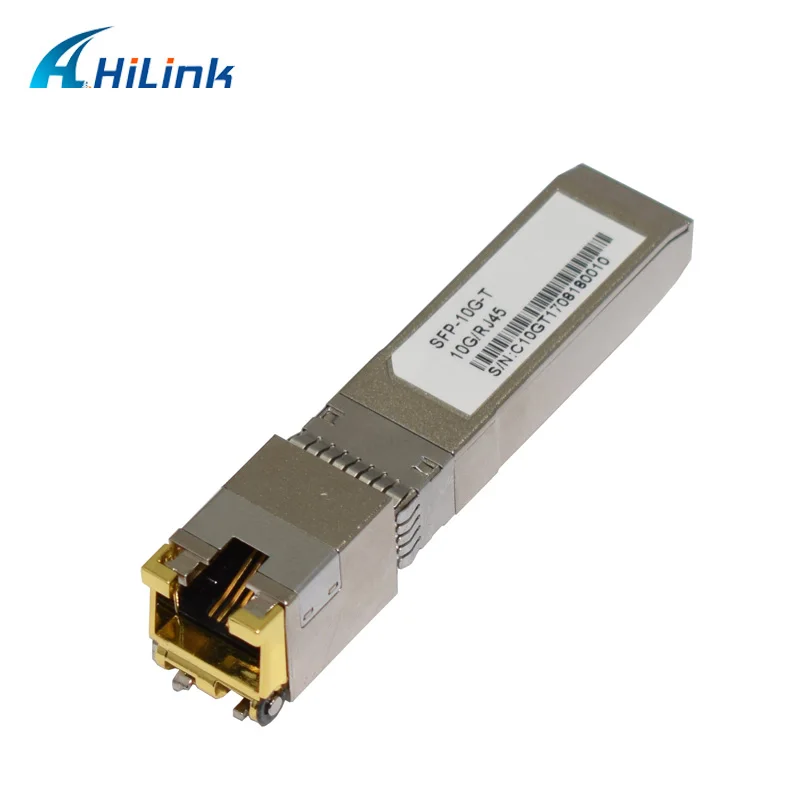 SFP-10G-T 10 Gigabit Ethernet RJ45 Электрический порт 10G SFP + до gbase-t 30M модуль приемопередатчика |