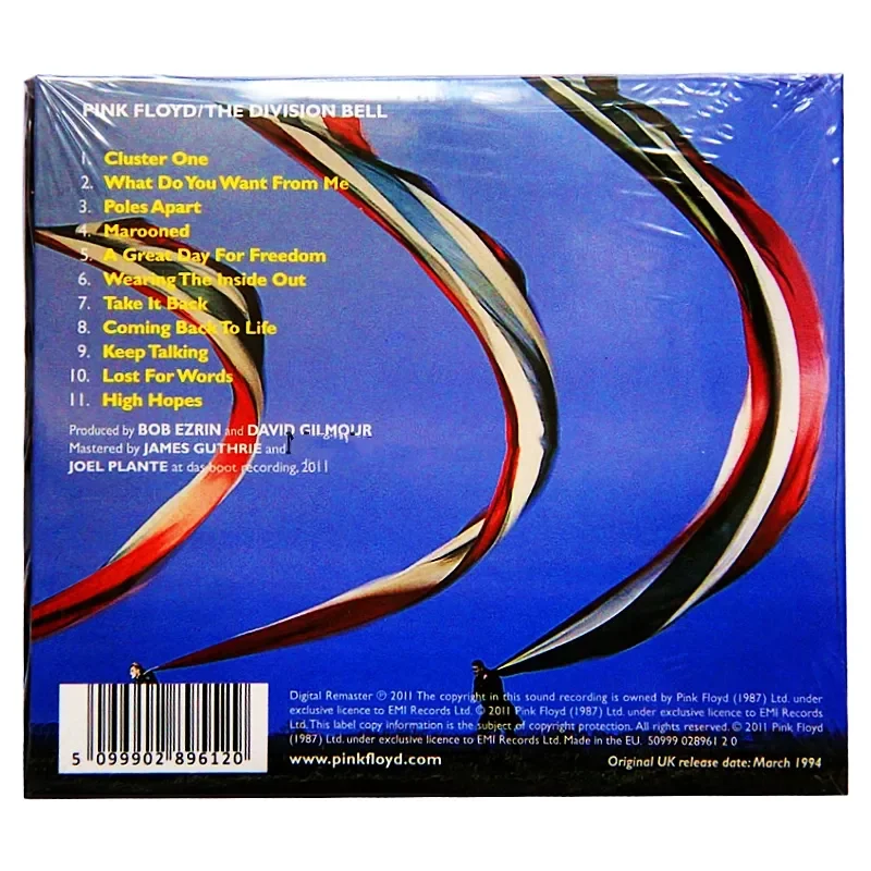 Pink Floyd The Division Bell CD-альбом: Новая музыка для фанатов Pink Floyd (art.: 3920dc09950bb) - 3920dc09950bb