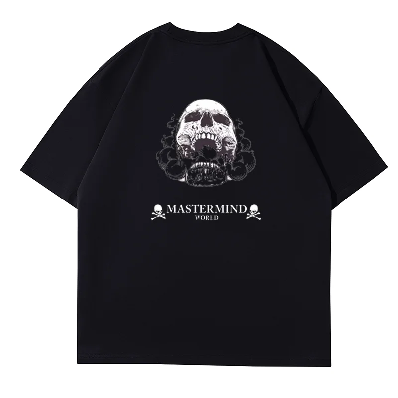 

Mastermind Japan 2023 Summer Men's T-shirt Trend Skull Head MMJ New Premium Casual Cotton Short Sleeve Tee Top For Men and Women