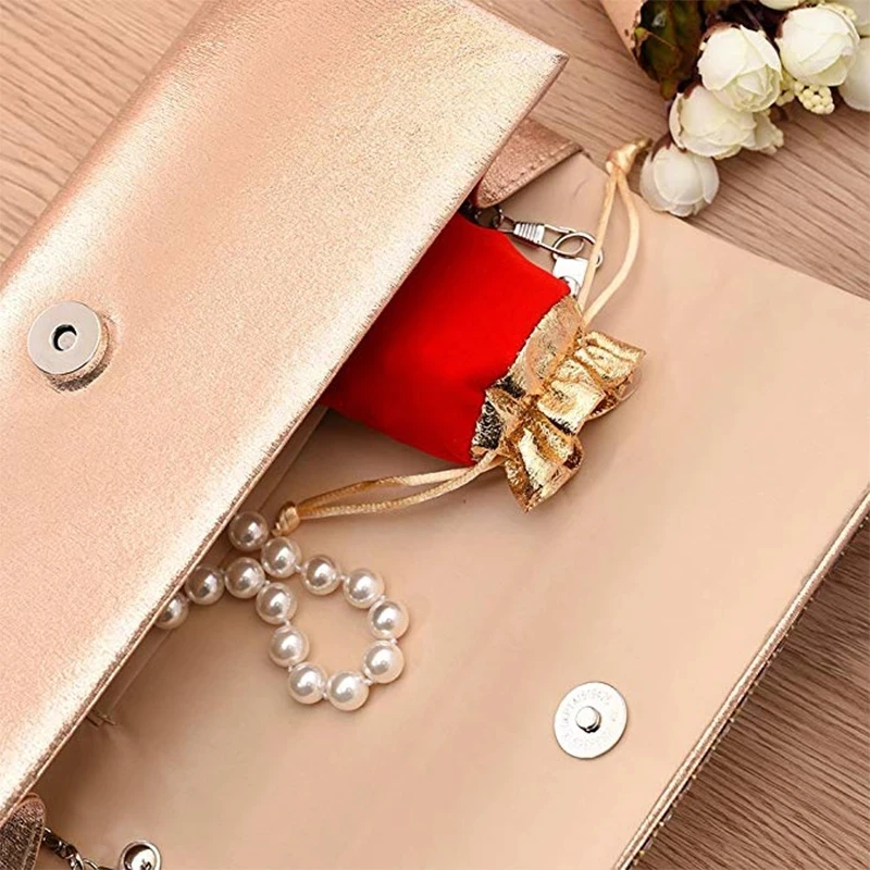 10 шт. мешочки-конверты из микрофибры с логотипом на заказ органайзер для