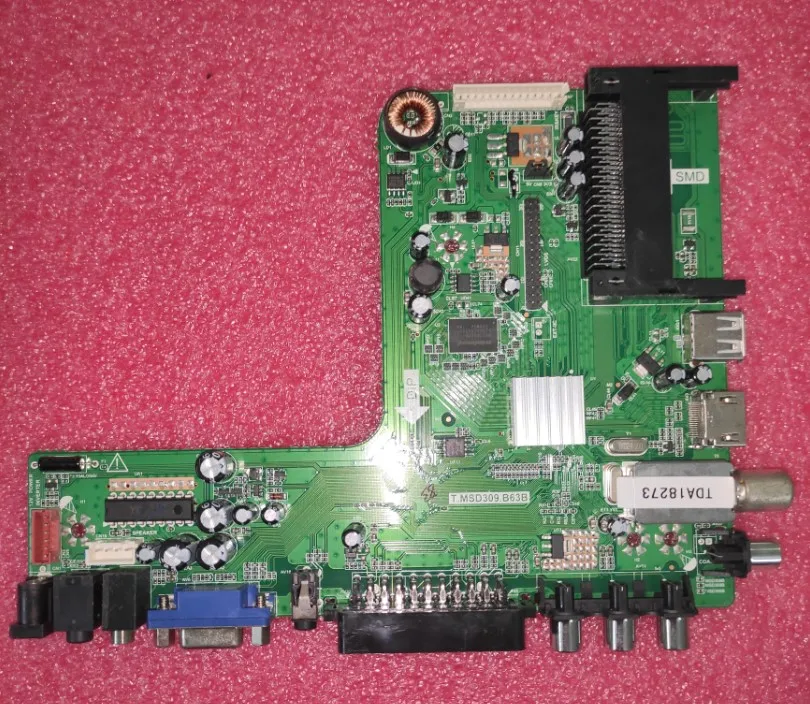 

Free shipping! T.MSD309.B63B Universal TV motherboard HD multi-function interface for M215HW03 V1 LCD SCREEN