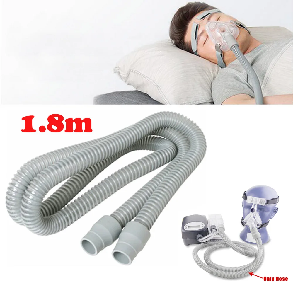 Фото Шланг CPAP Трубка CPAP Универсальная трубка CPAP Автоматическая трубка APAP Bipap против храпа, апноэ, респиратор, вентилятор, шланг 22 мм №1