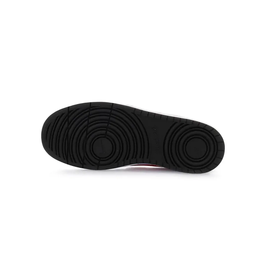 Низкие детские кроссовки Nike Court Borough Low 2 белые черные красные