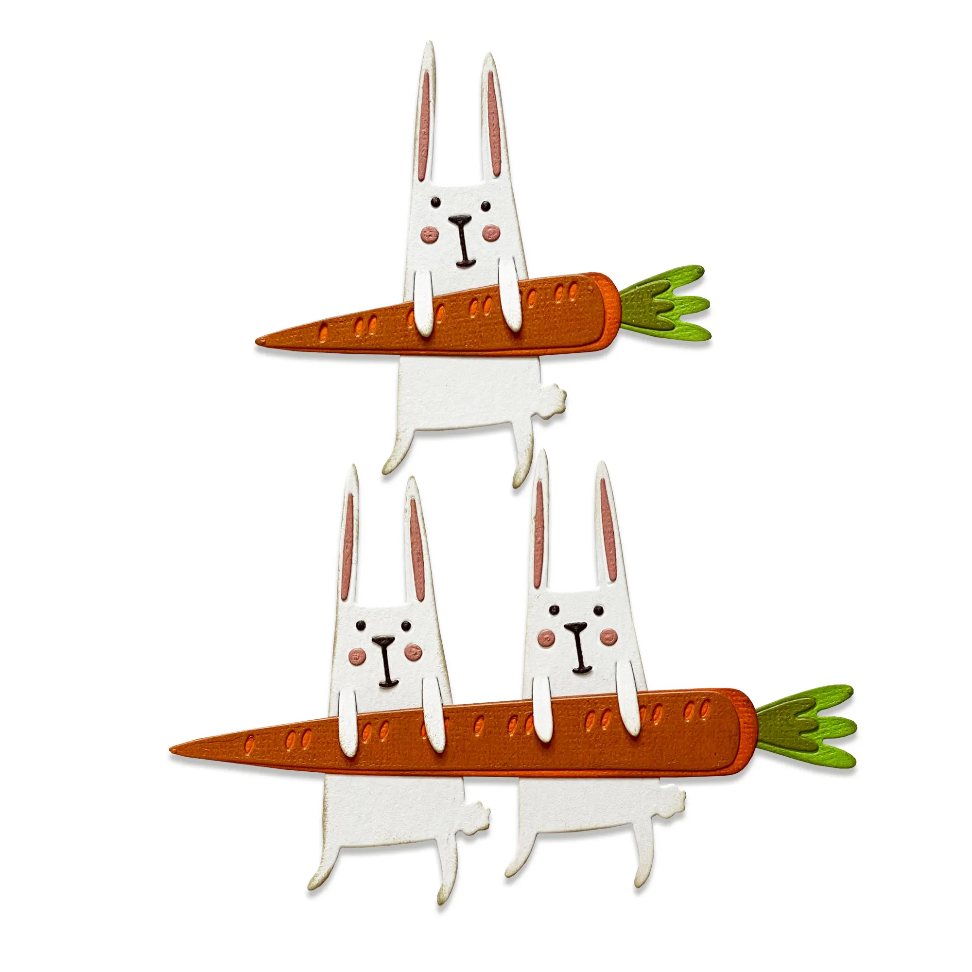 

Rabbit New Metal Cutting Dies Scrapbook Embossed Make Paper Card Album Diy Craft Decoration Die 2022 Arrival