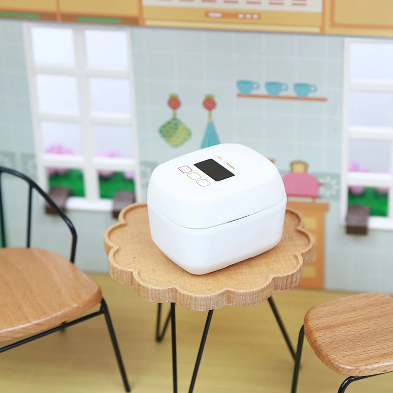 Миниатюрная рисоварка для кукольного домика 1/12 микроволновая печь миниатюрная