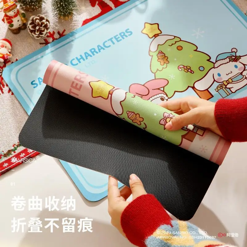 Sanrio изоляционный коврик для обеденного стола аниме Cinnamoroll My Melody рождественской