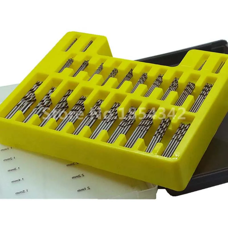 

150pcs Set 0.4mm-3.2mm High Speed Steel Drill Bit Manual Twist Drill Bits Straight Shank Drill Tool PCB Mini Drilling