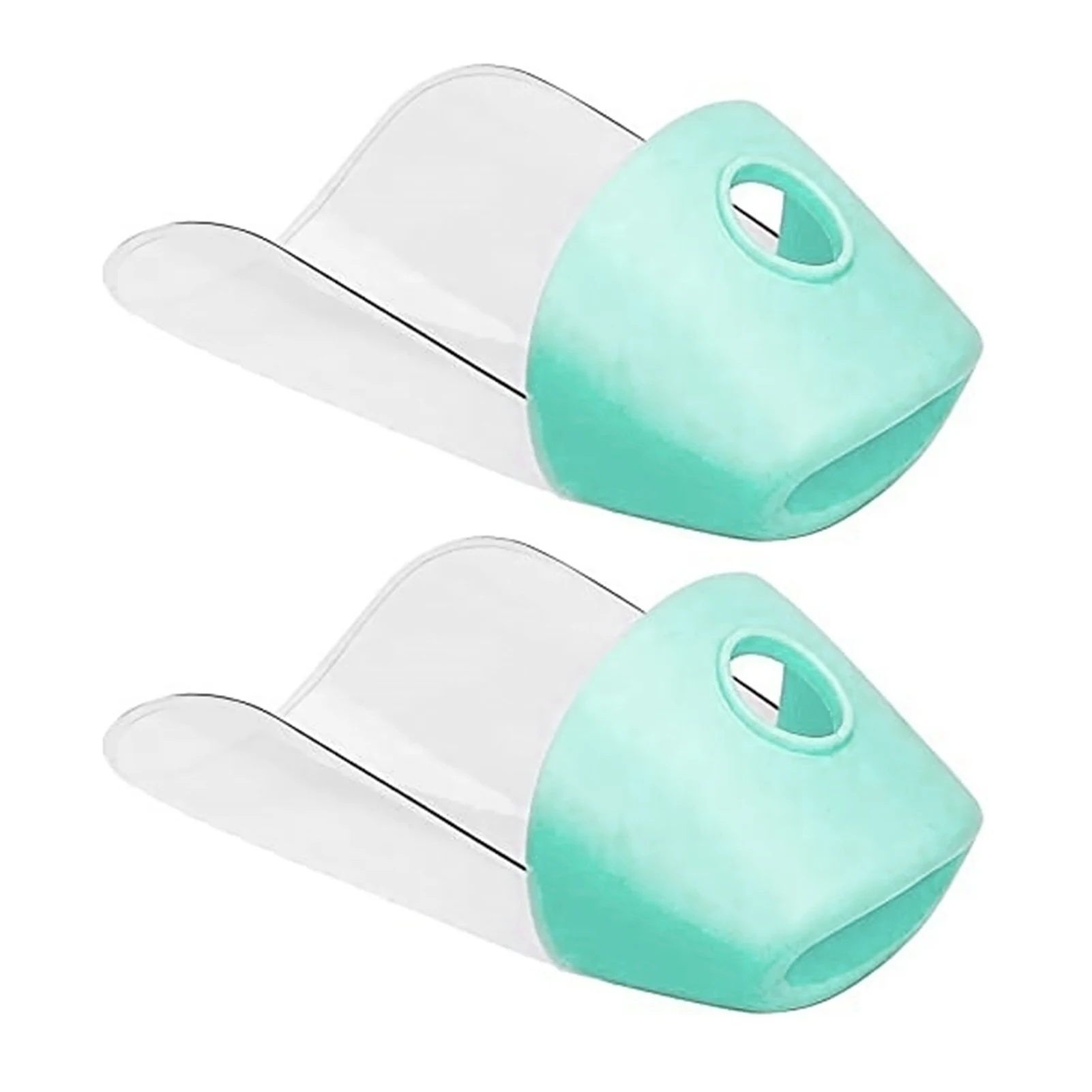 

2pcs Easy To Install Wide Mouth Design Portable Adjustable Bathroom Home Supplies Sink Handle Extender For Toddlers PP Kitchen