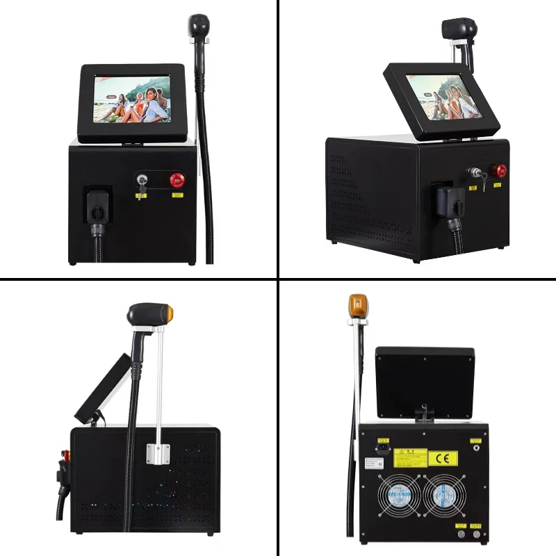 Диодный лазер 3000 Вт 755 нм безболезненная машина для перманентного удаления волос