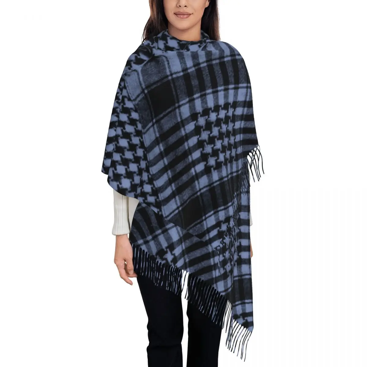 

Print Palestinian Arabic Keffiyeh Shemagh Bandana Scarf Women Men Winter Fall Warm Scarves Palestin Hatta Kufiya Shawl Wrap