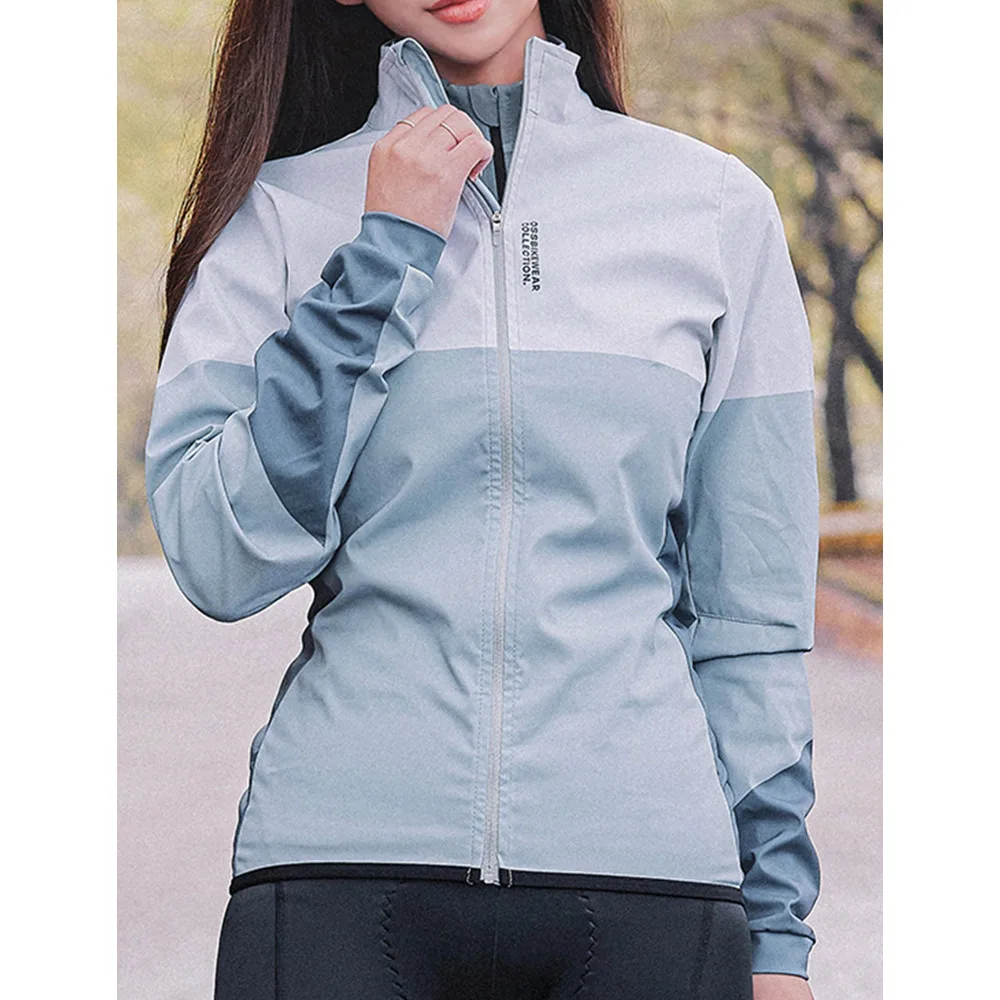 

Велосипедная одежда OSS, мужской ветрозащитный водоотталкивающий комплект с длинными рукавами, велосипедная Джерси, легкий дышащий сетчаты...