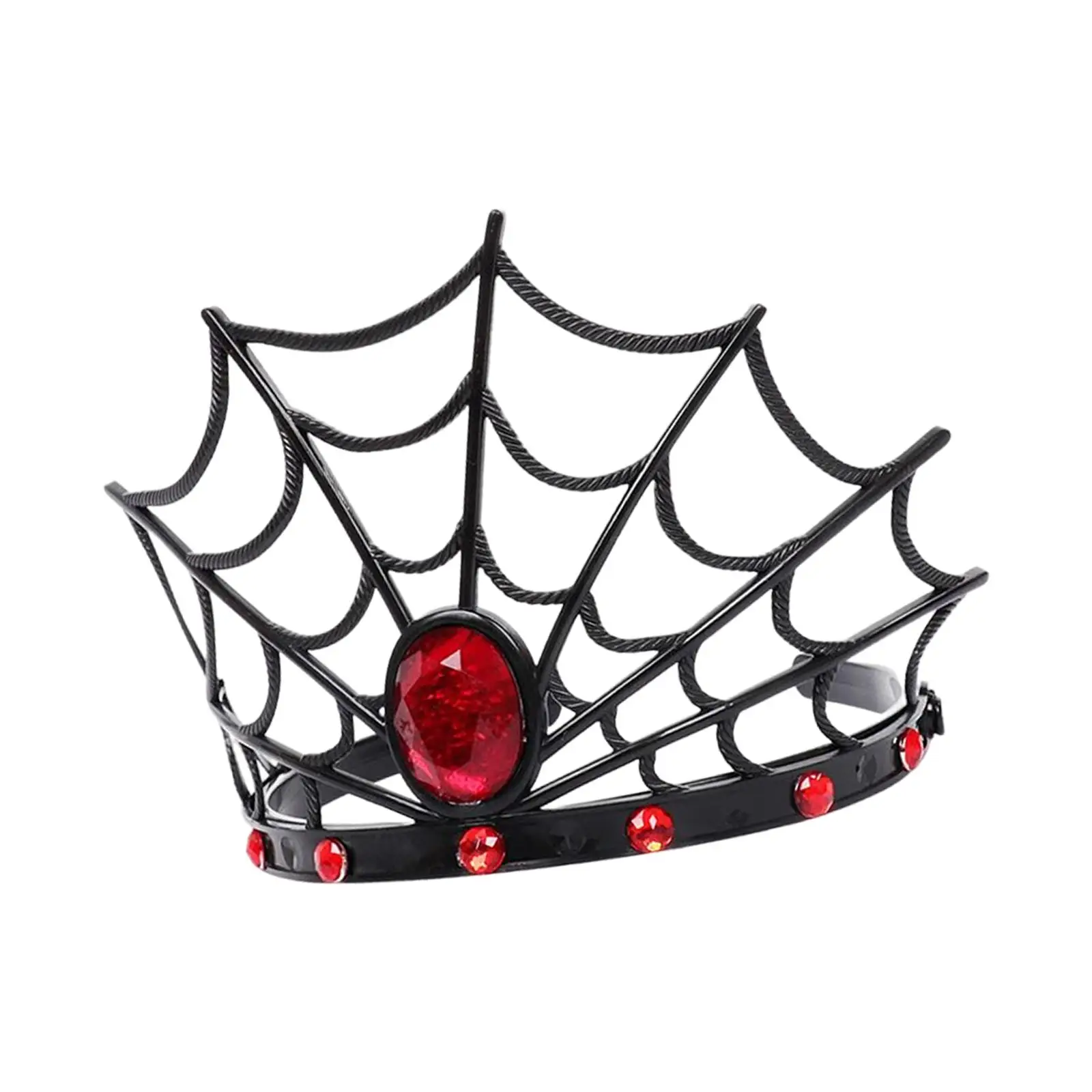 

Halloween Spider Headband Spiderweb Hair Hoop Cosplay Party Favor Hairband Headwear for Masquerade Birthday Carnival Role Play