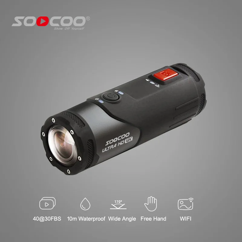 

4K Sports Cycling Camera Camcorder Waterproof Outdoor Bike Motorcycle Helmet HD Action Camera 16M Pixels DV Car Video Recorder