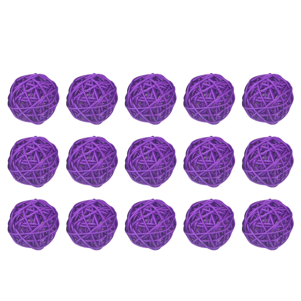 

Rattanballs Decorative Filler Vase Wicker Orbs Decoration Spheres Vine Wedding Bowl Sphere Twigshower Baby Table Decor Fillers