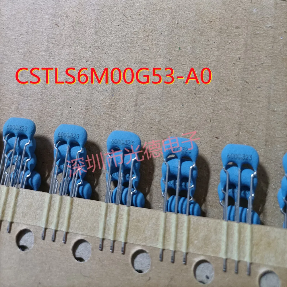 

50pcs/ 6MHZ Murata in-line ceramic crystal oscillator CSTLS6M00G53-BO 6.000MHZ CSTLS600 belt arrangement