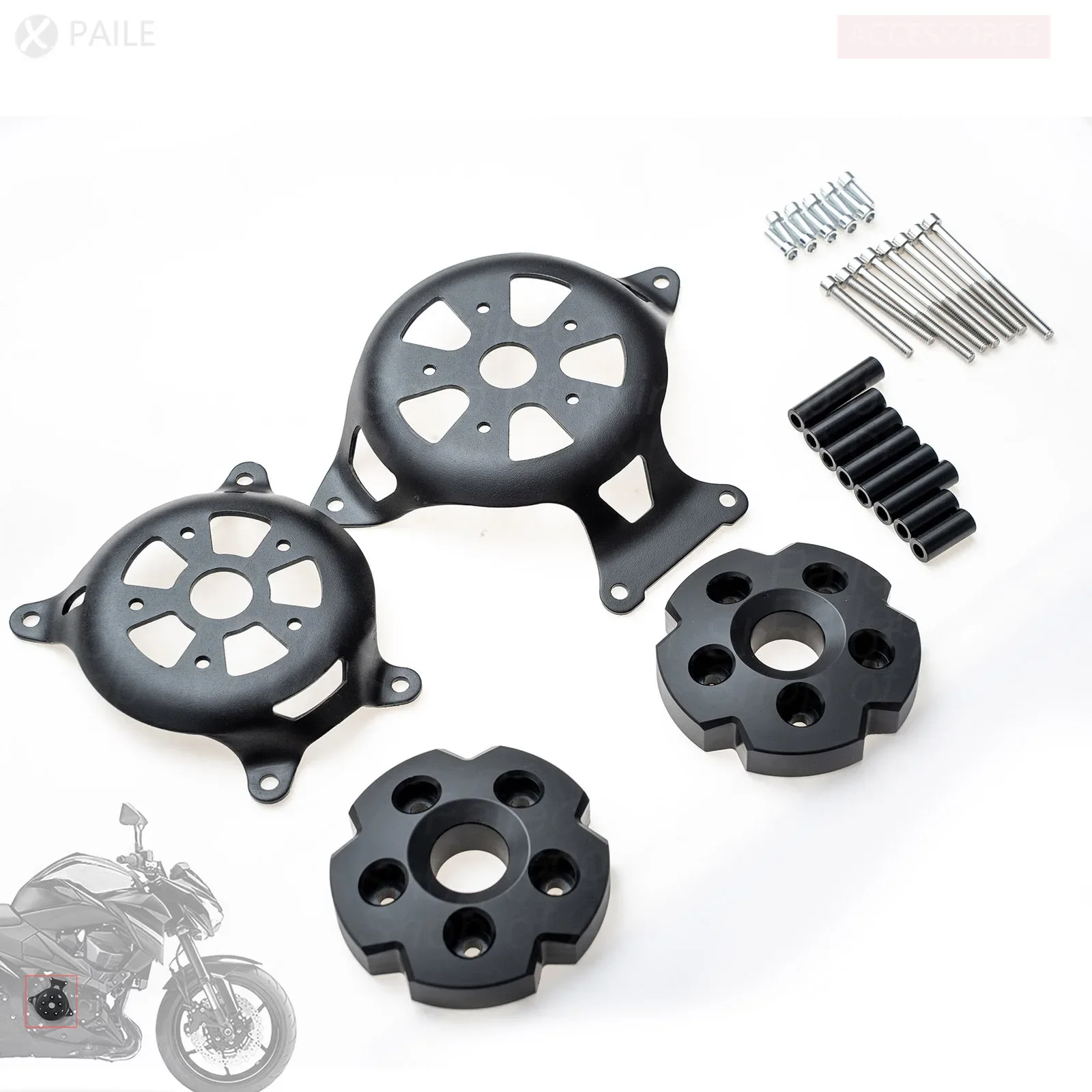 

Крышка статора двигателя мотоцикла, защита двигателя, боковая защита для Kawasaki Z750 Z800 2013-2017 Z 750 800 13-17