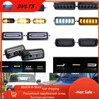 1 пара для Лада Нива 4X4 1995 светодиодные DRL светильник s с ходовым поворотным сигналом функциональные аксессуары Тюнинг Автомобиля