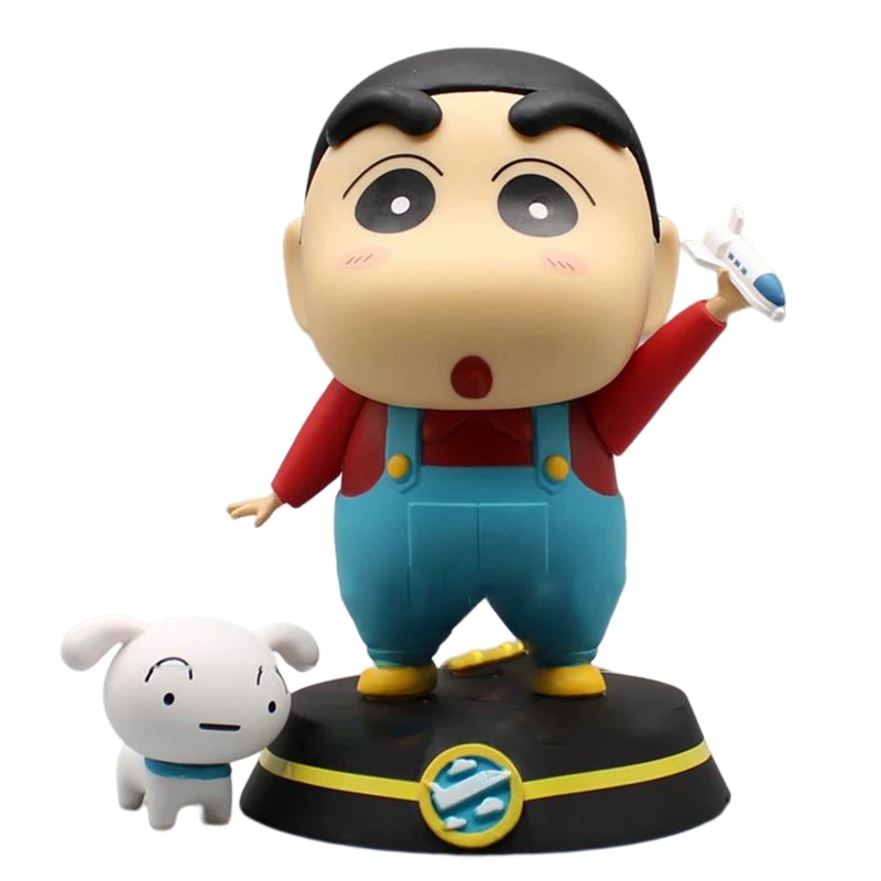 

Anime Crayon Shin-chan Action Figure Toys Kawaii Doll Manga Figurine Collection Model Ornament Peripheral Gift for Children