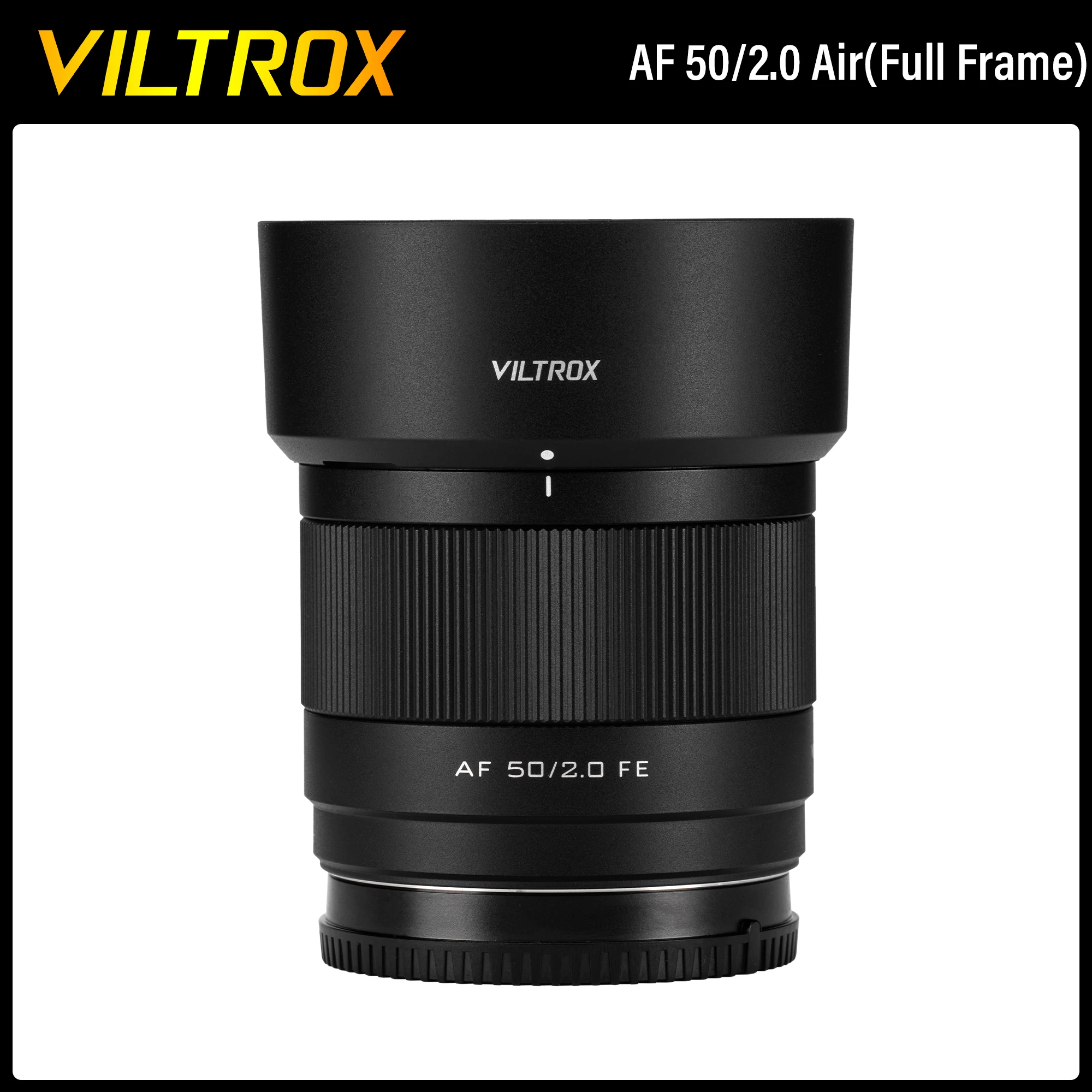 Полнокадровый объектив для камеры Viltrox AF 50 мм F2.0 с портретным ...