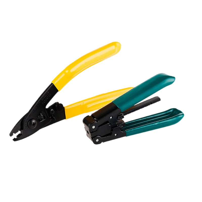 

Promotion! 2 In 1 Ftth Splice Fiber Optic Tool Kits Cfs-2 Fiber Optic Stripper+Cp-Fb01 Cable Sheath Stripper