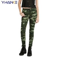 new fashion low waist women skinny denim jeans ladies stretch camouflage military jeans womens trousers pencil pants 5xl