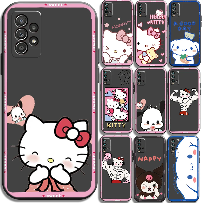 

Hello Kitty 2023 Phone Cases For Xiaomi POCO X3 GT Pro M3 POCO M3 Pro X3 NFC X3 Mi 11 Mi 11 Lite Back Cover Funda Soft TPU