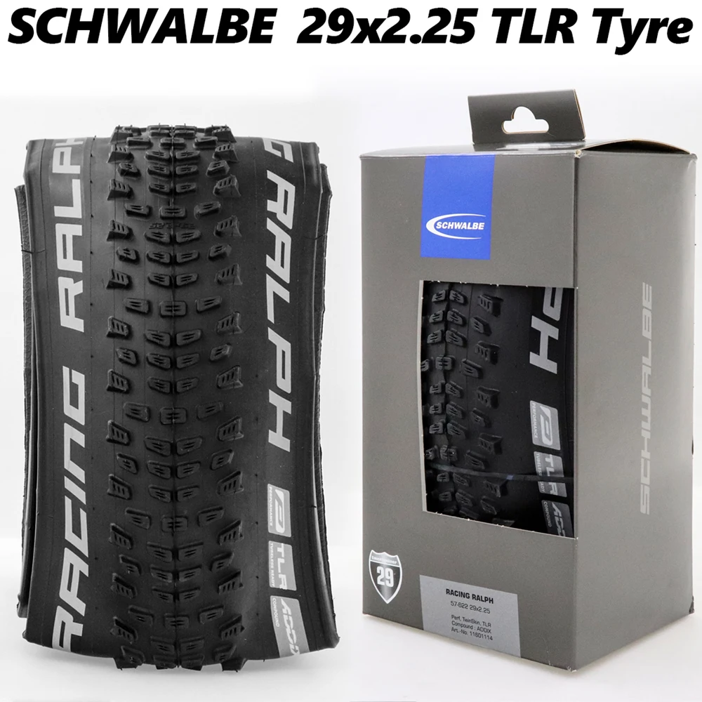 

SCHWALBE RACING RALPH 29x2.25in Performance TLR ADDIX MTB BICYCLE TIRE TUBELESS MOUNTAIN Folding Tyre