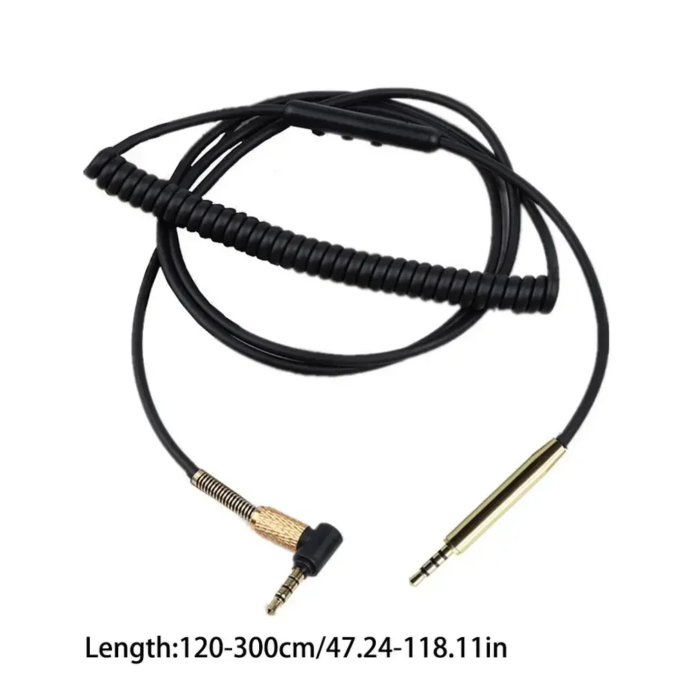 Пружинный сменный стереоаудиокабель OFC для наушников AKG Y50 Y40 Y55 Y45BT K840KL K490NC K490 NC K545